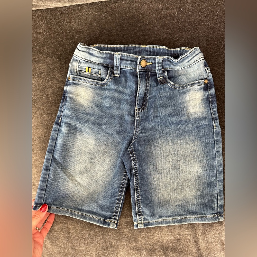 Mayoral Boys Jeans Denim Shorts Size 7 or 122cm Designed in Spain - Picture 10 of 10